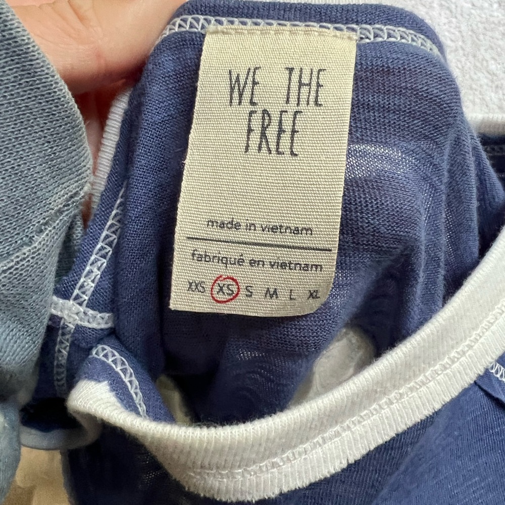 Free people patterned top - Picture 4 of 5